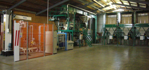 seed treatment & packing